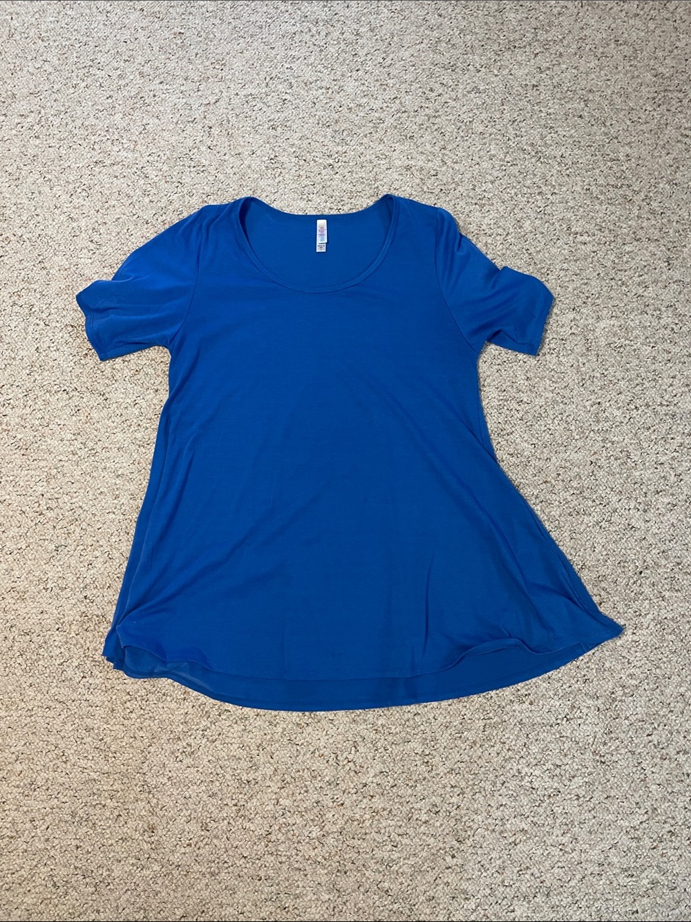 LuLaRoe Women's Tees Bundle - Purple, Olive Green, Royal Blue, Navy Floral, Rust - Picture 6 of 12